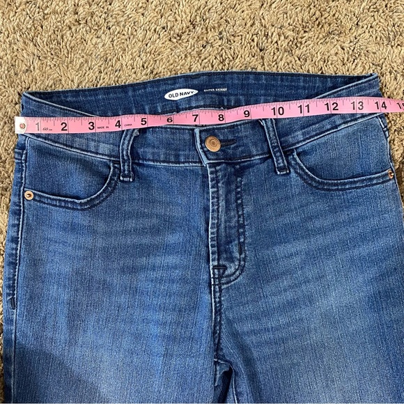 Old Navy Super Skinny mid rise jeans size 4 - Picture 5 of 8